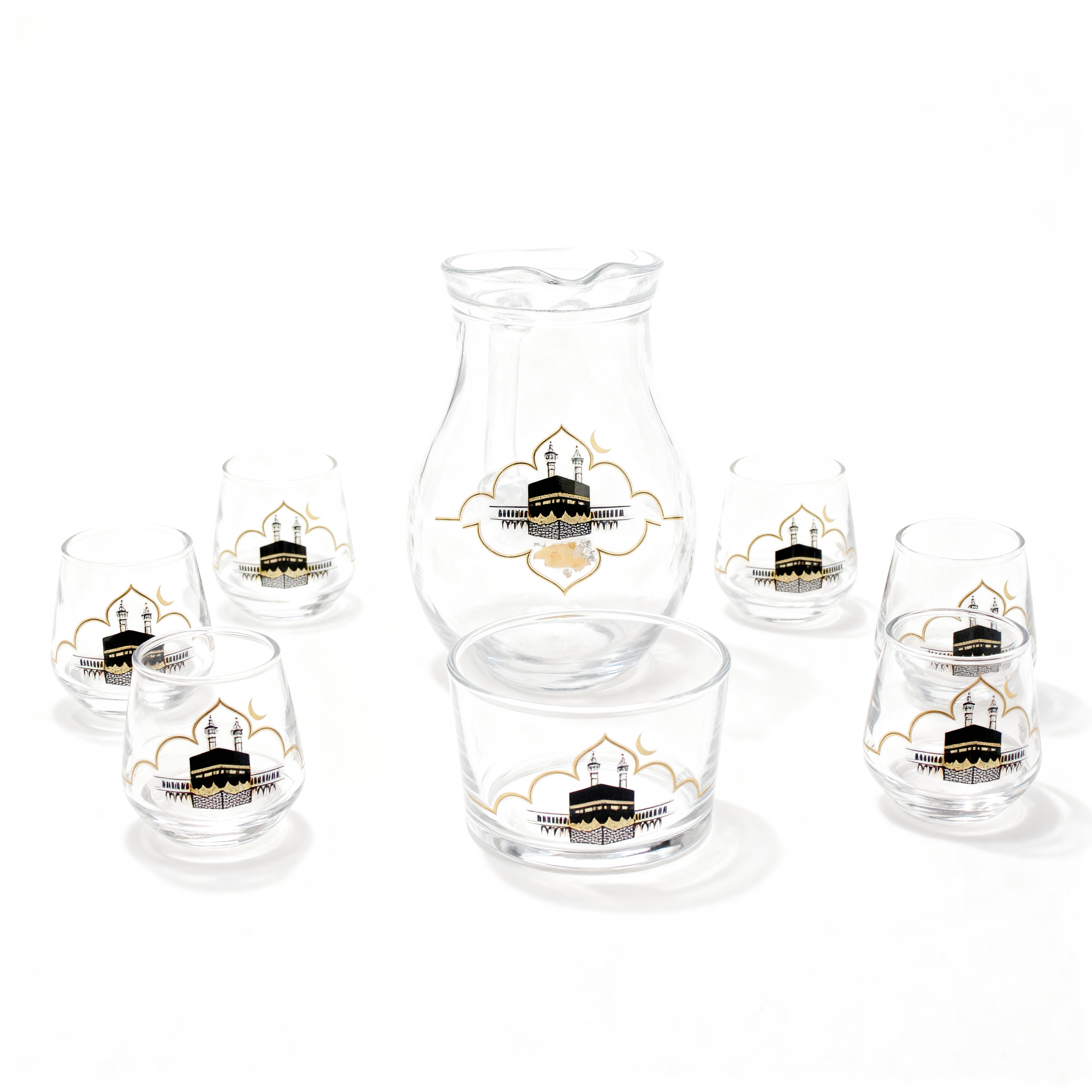 8 Piece Kabah Jug Zamzam Set 5758