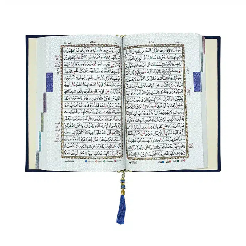 Blue Velvet Quran Gift Box