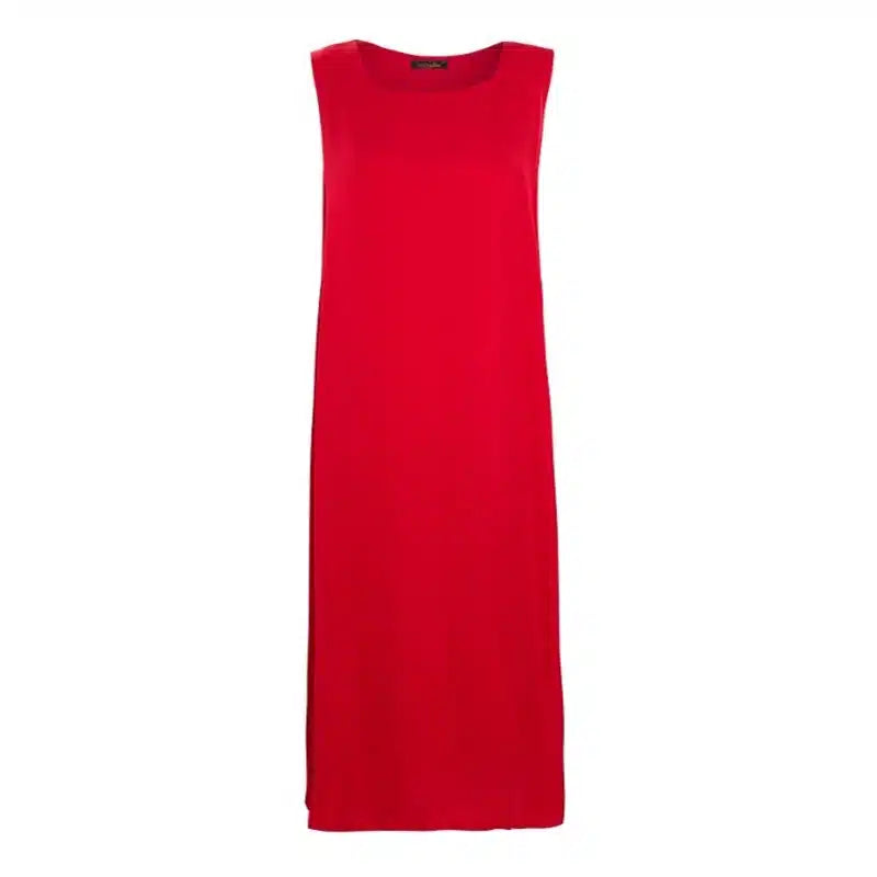 Red Abaya Slip Dress