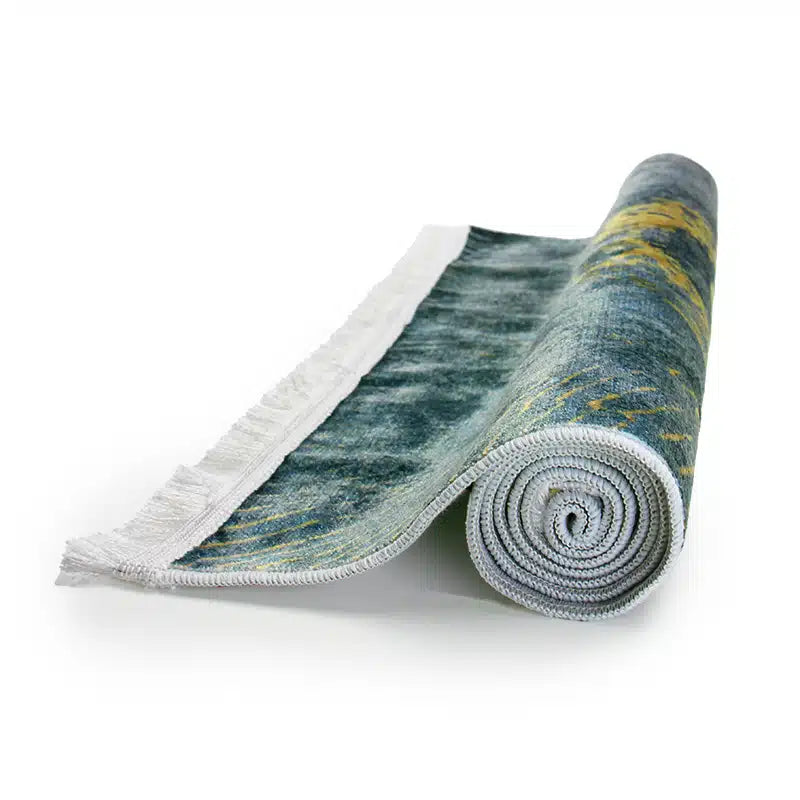 Sina Secc Grey And Gold Prayer Mat image 0