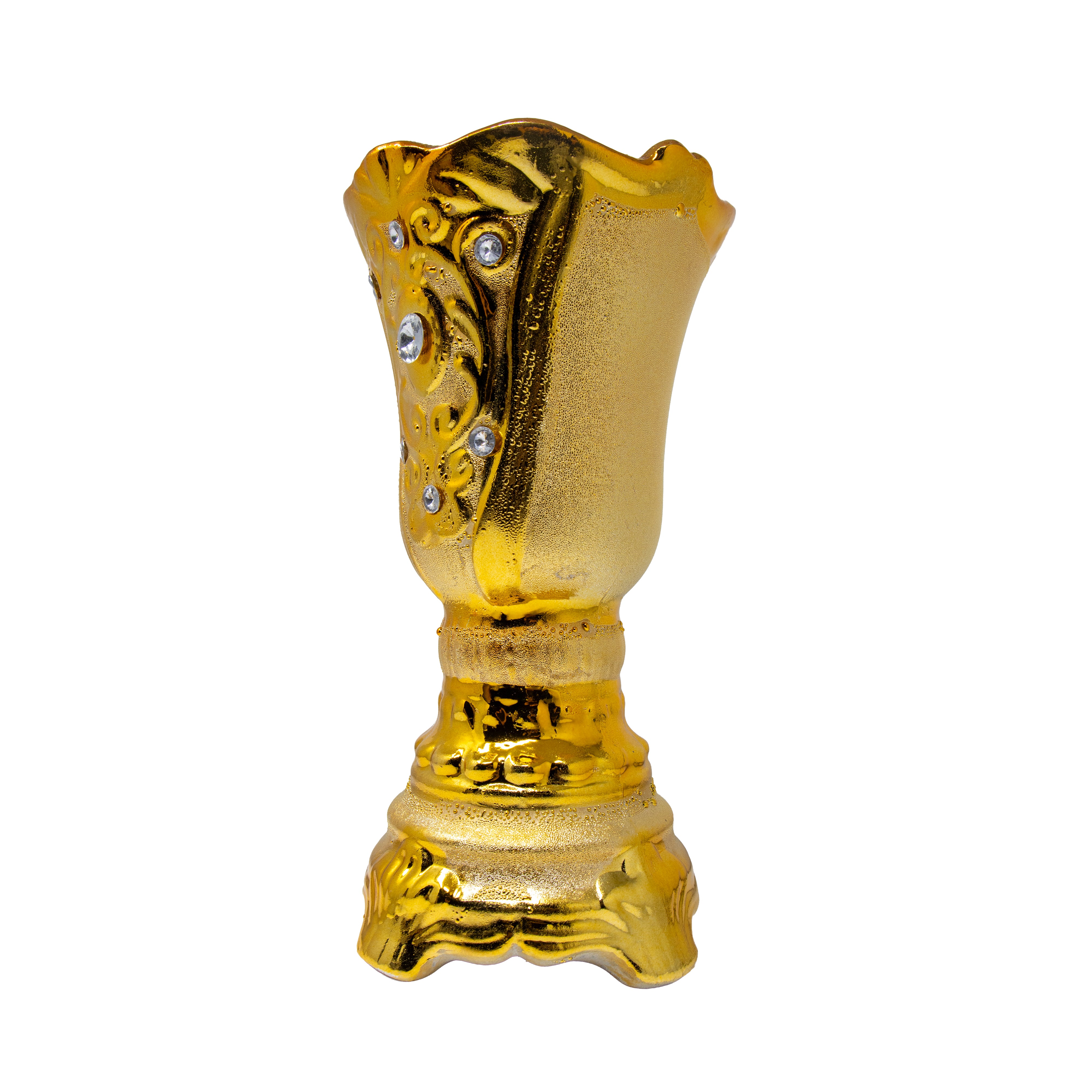 Gold & Pearl Bakhoor Burner 637
