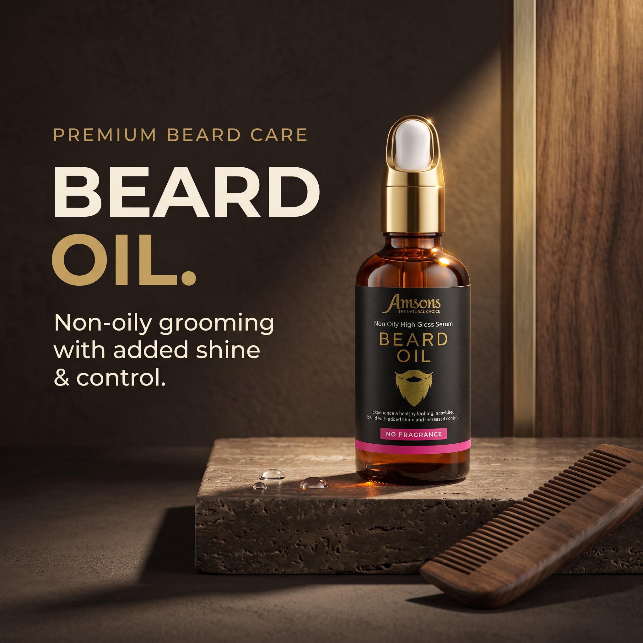 Men Beard Oil No Fragrance