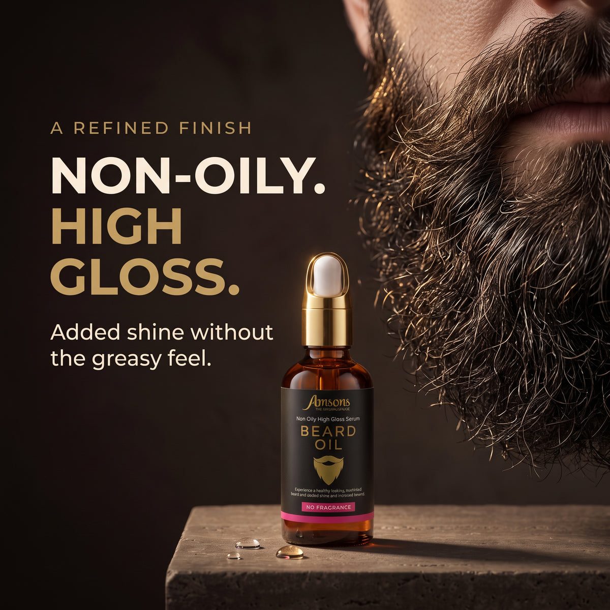 Men Beard Oil No Fragrance