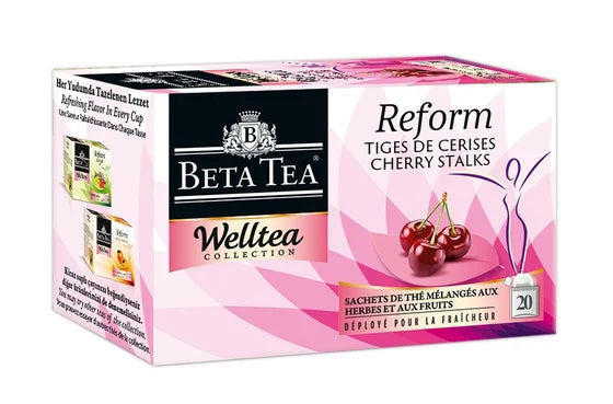 Beta Tea Cherry Stem Tea 20 Bags – Welltea Reform Collection
