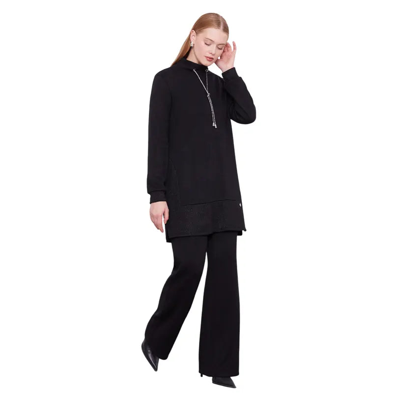 Premium Black Cashmere Co Ord