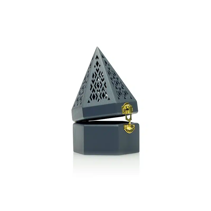 Small Black Bakhoor Burner AM50004