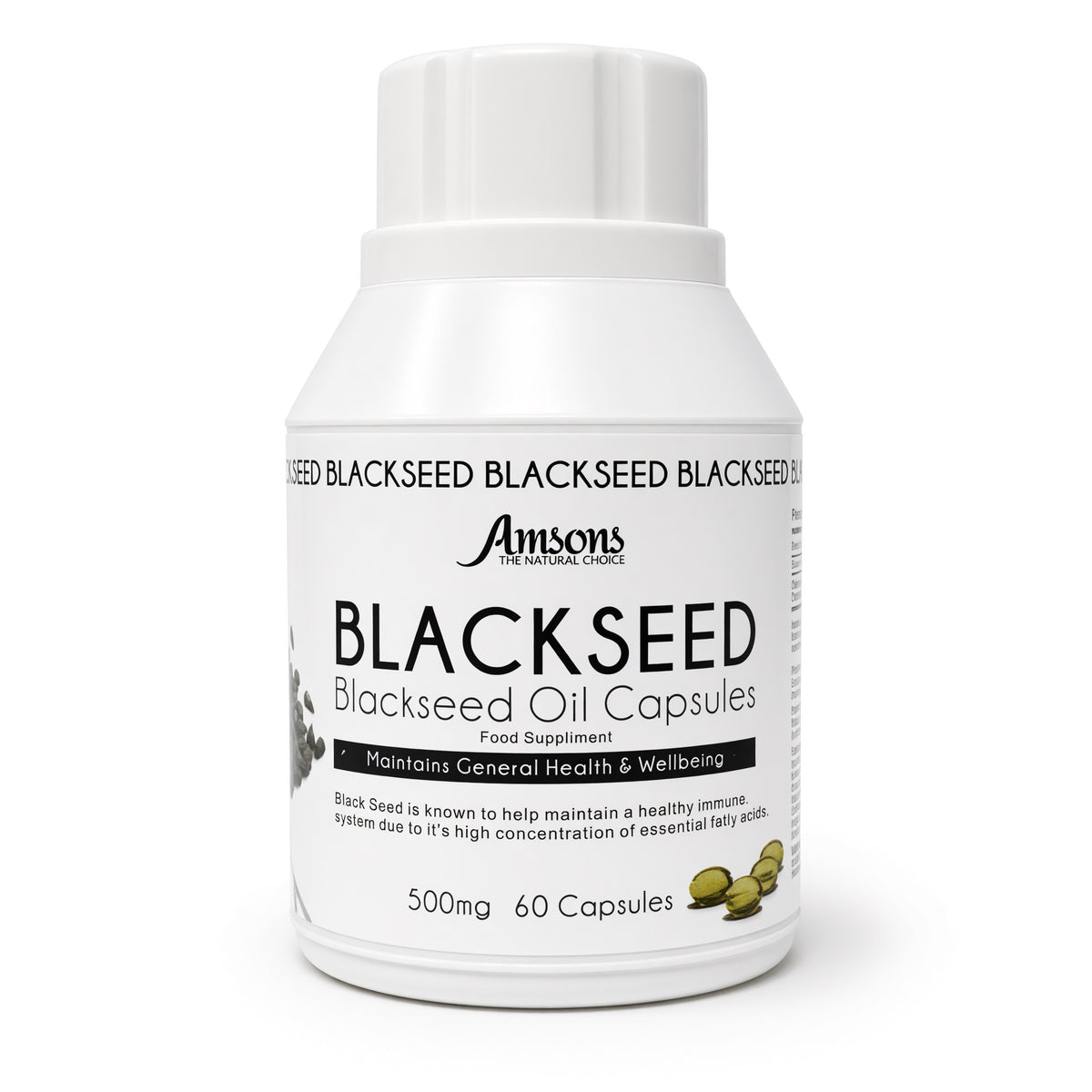Blackseed Oil Capsules 60 Tablets 500mg