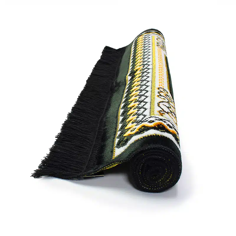 Teenager SP90 Black & Gold Bordered Prayer Mat