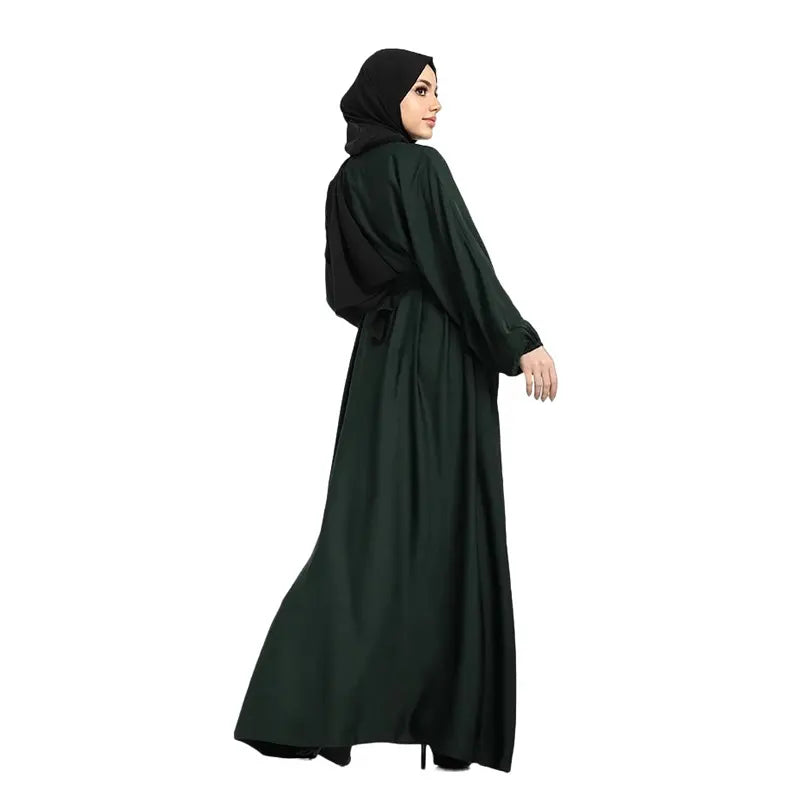 Basic Abaya Bottle Green