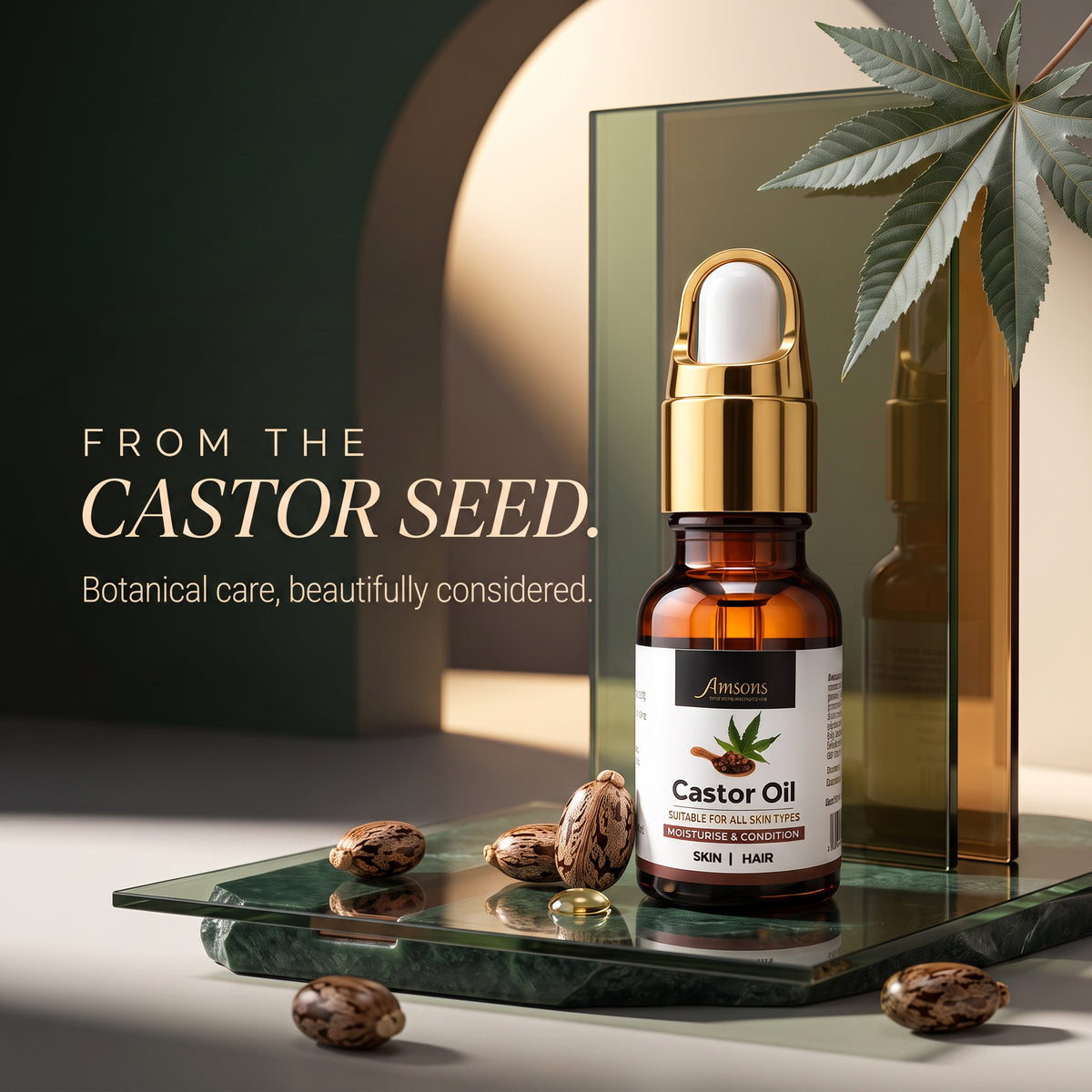 Castor Oil for Skin & Hair