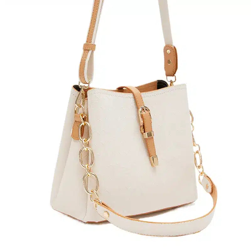 Women's Cream Elegant Hand Bag 930033