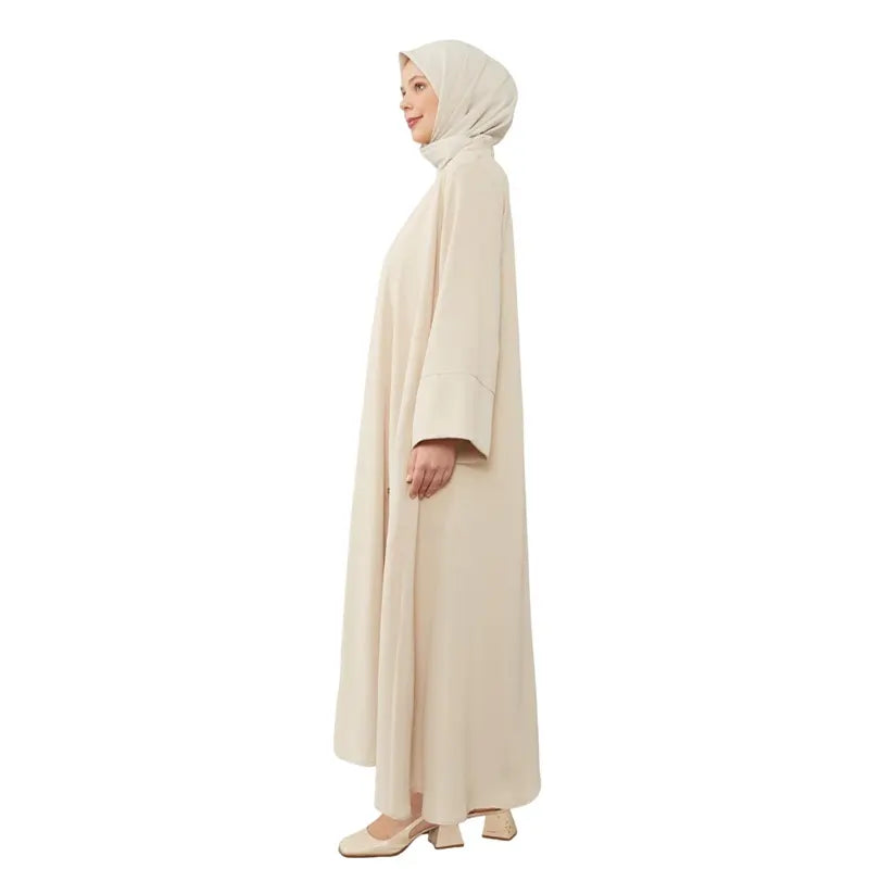Aiyla Belted Cream Abaya