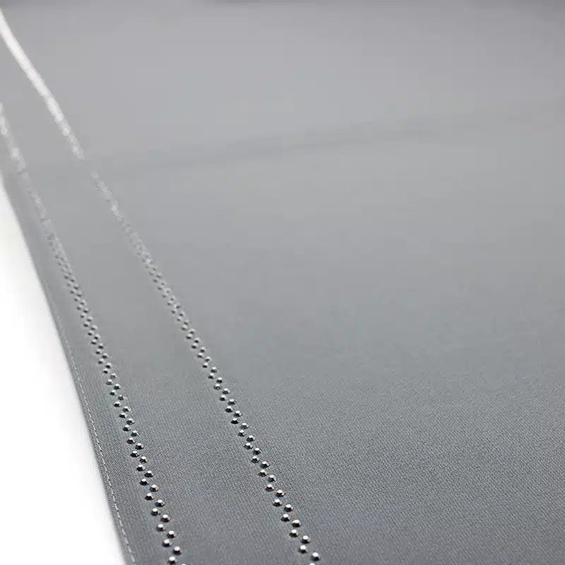 Beaded Medina Smoke Grey Silk Hijab