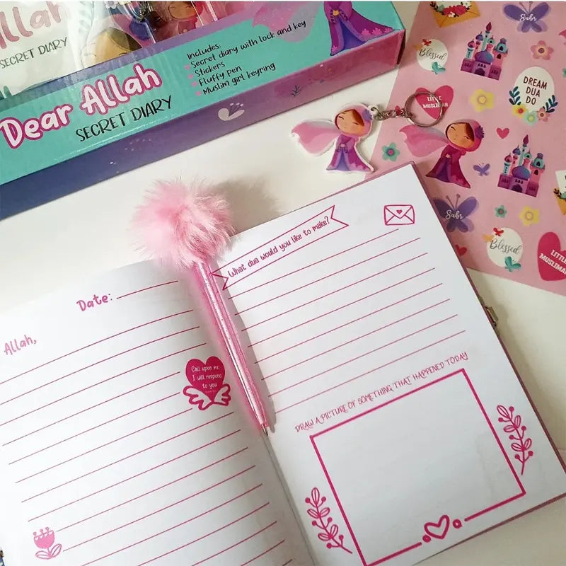 Dear Allah Secret Diary Pink