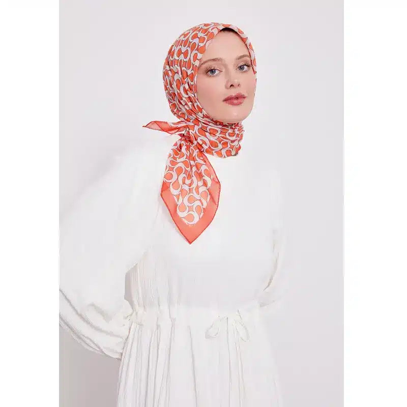 White Belted Drawstring Abaya