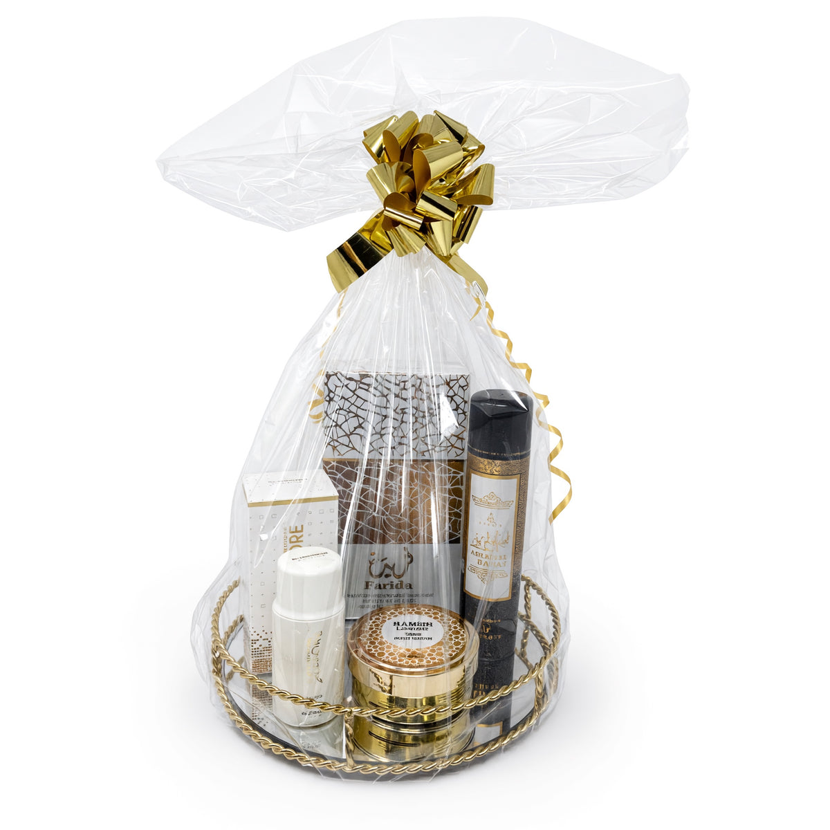 White & Gold Fragrance Gift Hamper