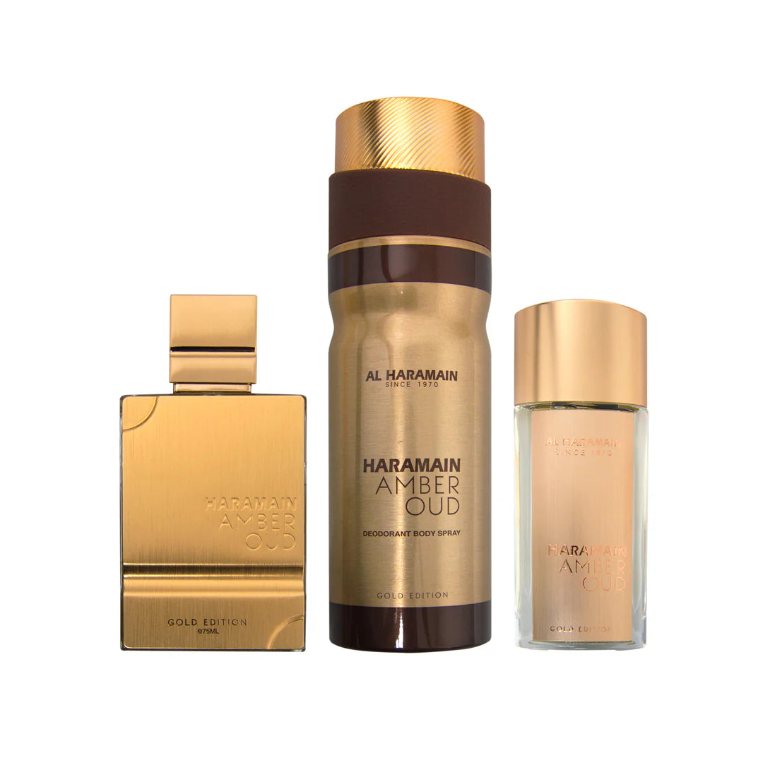 Amber Oud Gold Edition Perfume Giftset