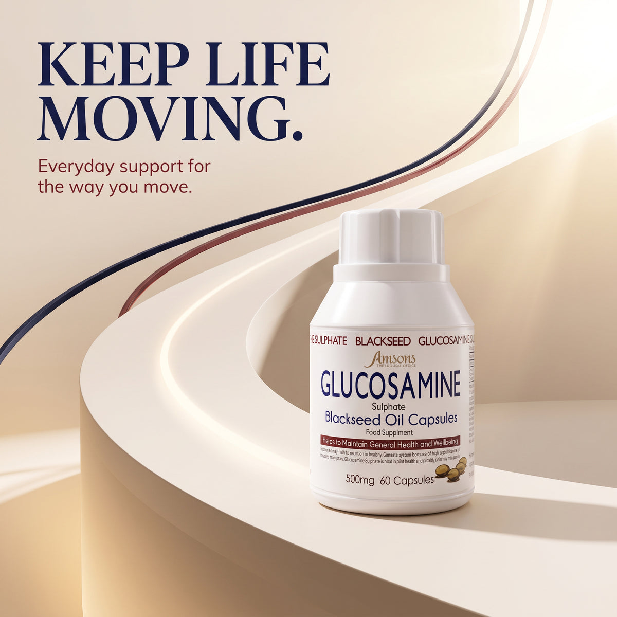 Glucosamine And Blackseed Capsules