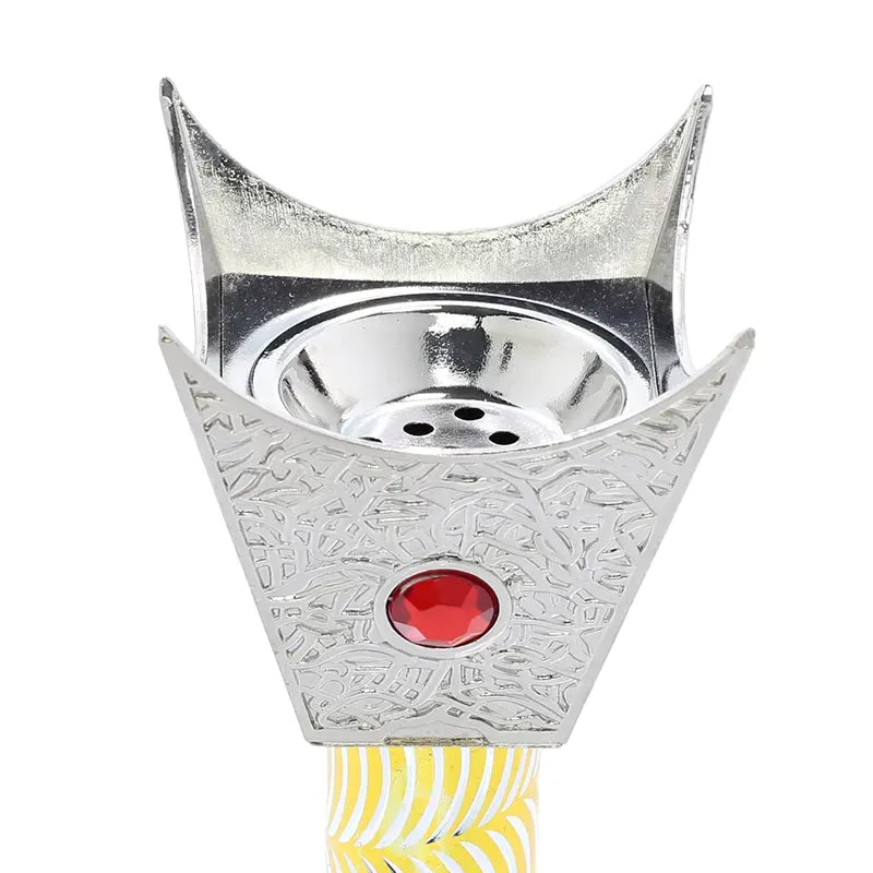 Small Silver Bukhoor Burner 2249
