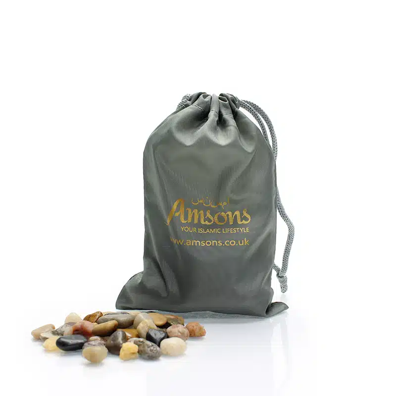 Grey Hajj Stone Bag