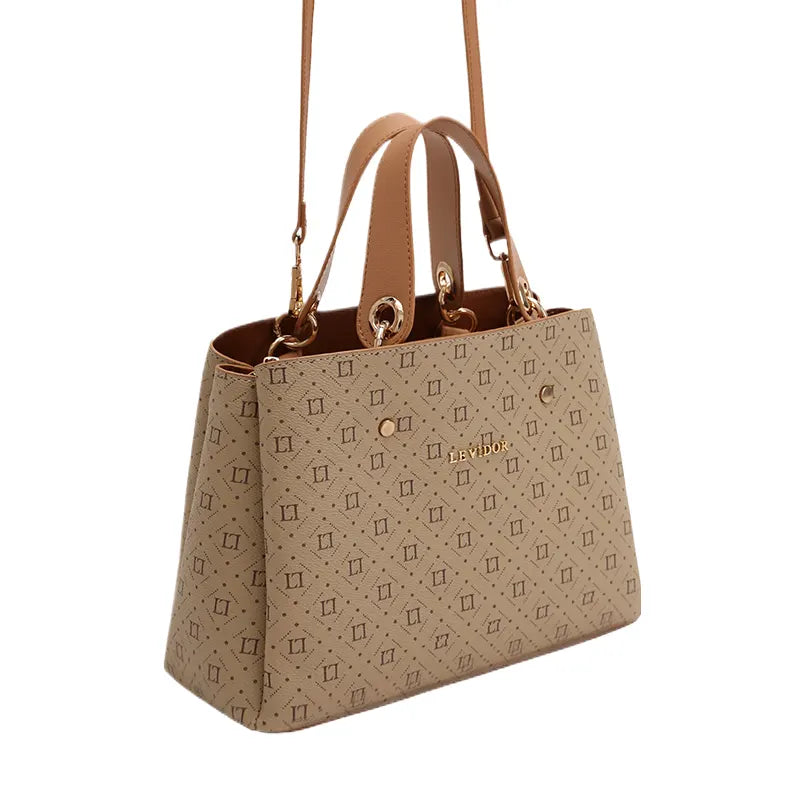 Women's Nude Shoulder Designer Hand Bag Ref 93007