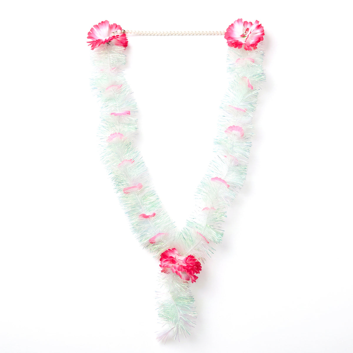 Wedding Garland - Haar White & Pink