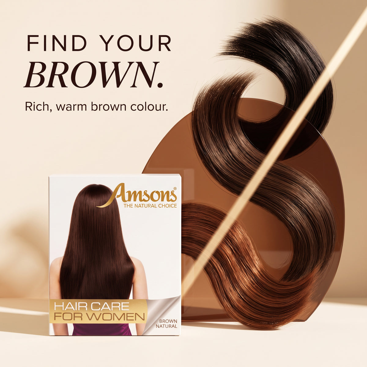 Henna Hair Colour Brown for Women 100g