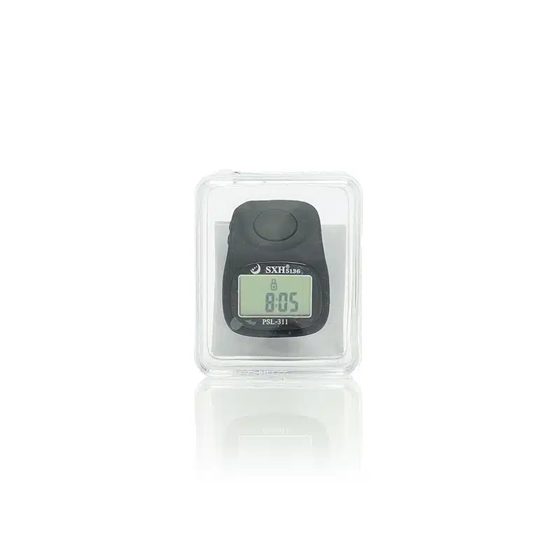 Multi functional Black Tasbih Counter