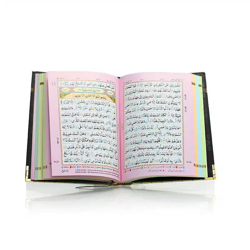 Colour Coded Tajweed Rules Holy Quran 23CC
