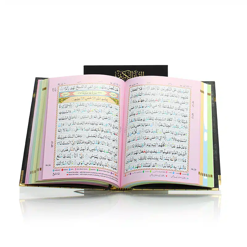 Colour Coded Tajweed Rules Holy Quran 23CC