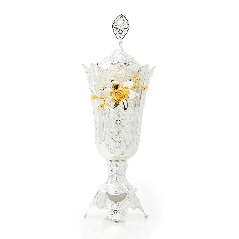 Splendour Silver Bakhoor Burner AM00868