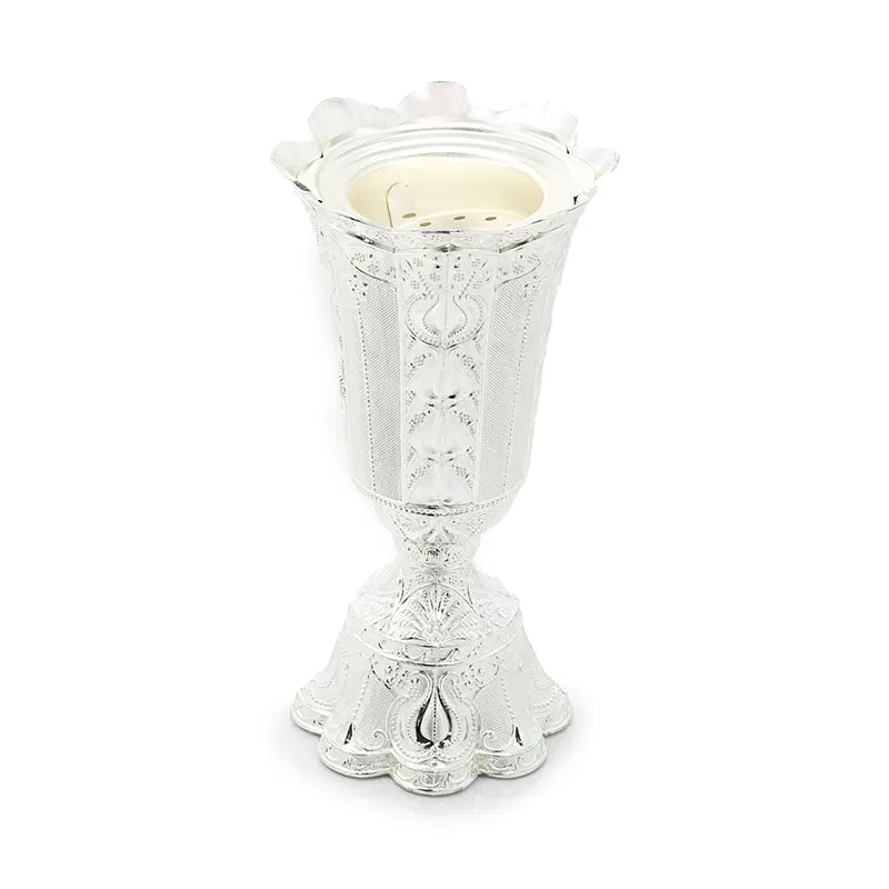 Lamp Silver Bakhoor Burner AM00862