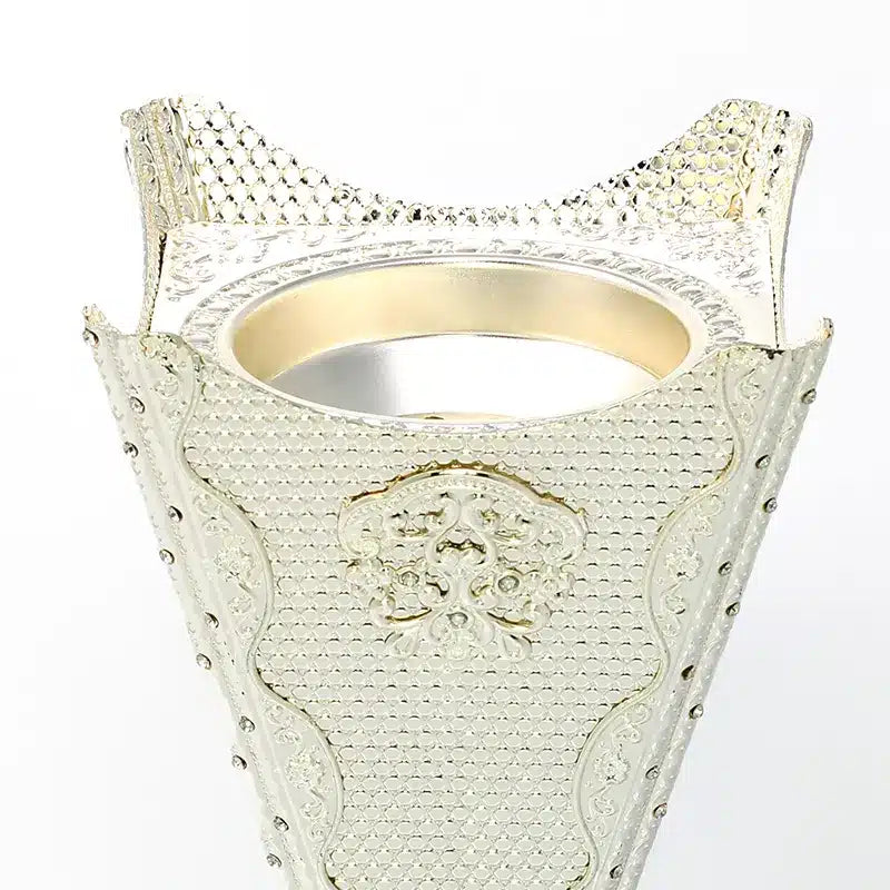 Larged Studded Silver Bukhoor Burner AM00872