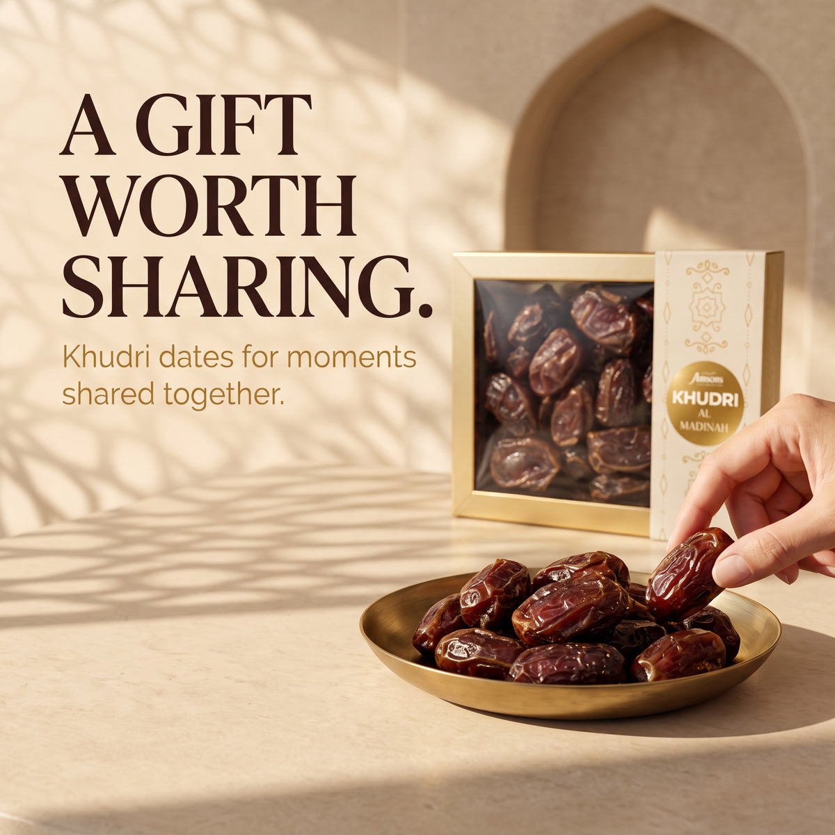 Amsons Khudri Al Madina Dates 450g