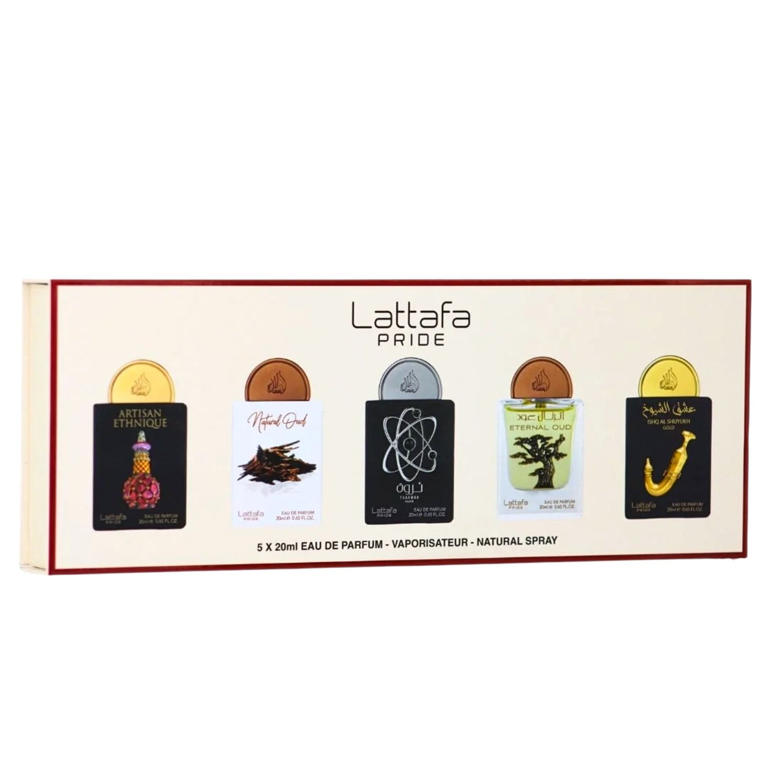 Lattafa Pride Giftset 5x 20ml