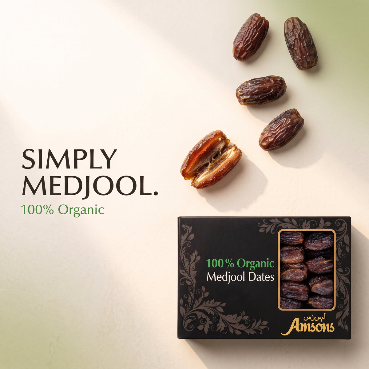 100% Organic Medjool Dates