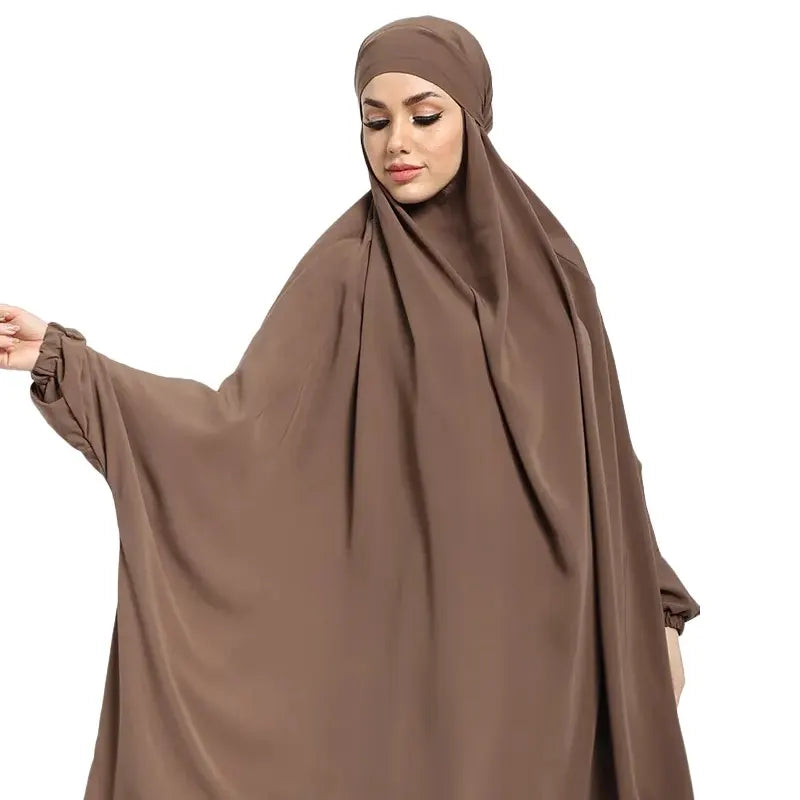 Two Piece Mocha Jilbab