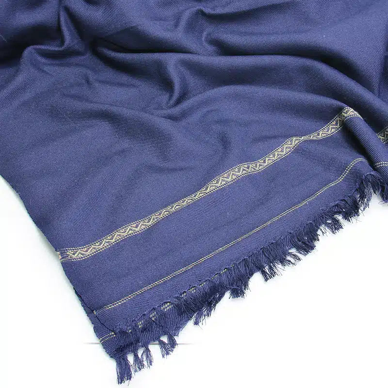 Men's Premium Navy Shawl