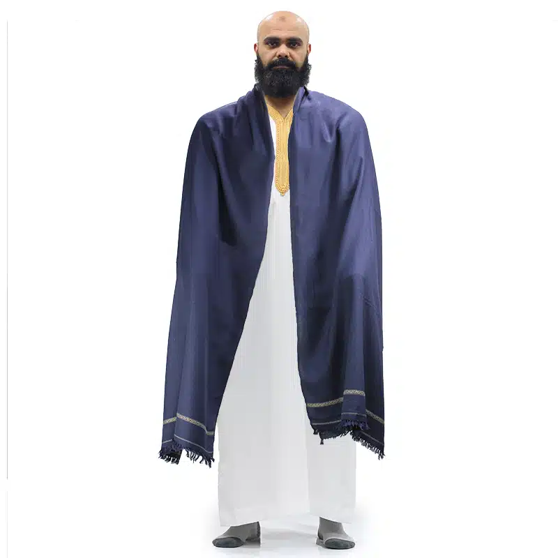 Men's Premium Navy Shawl