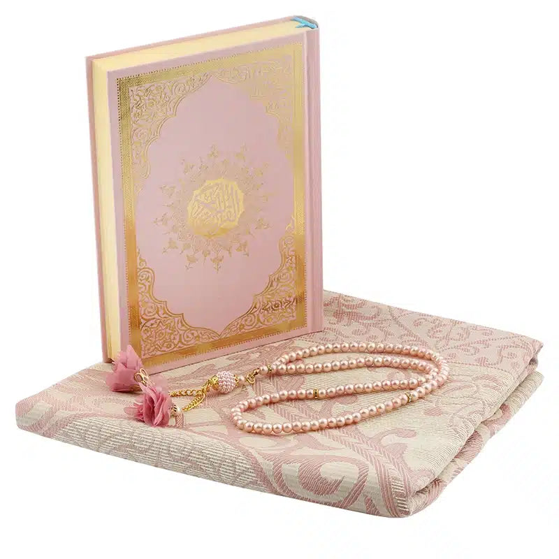 Pink Medium Quran Gift Set 11038
