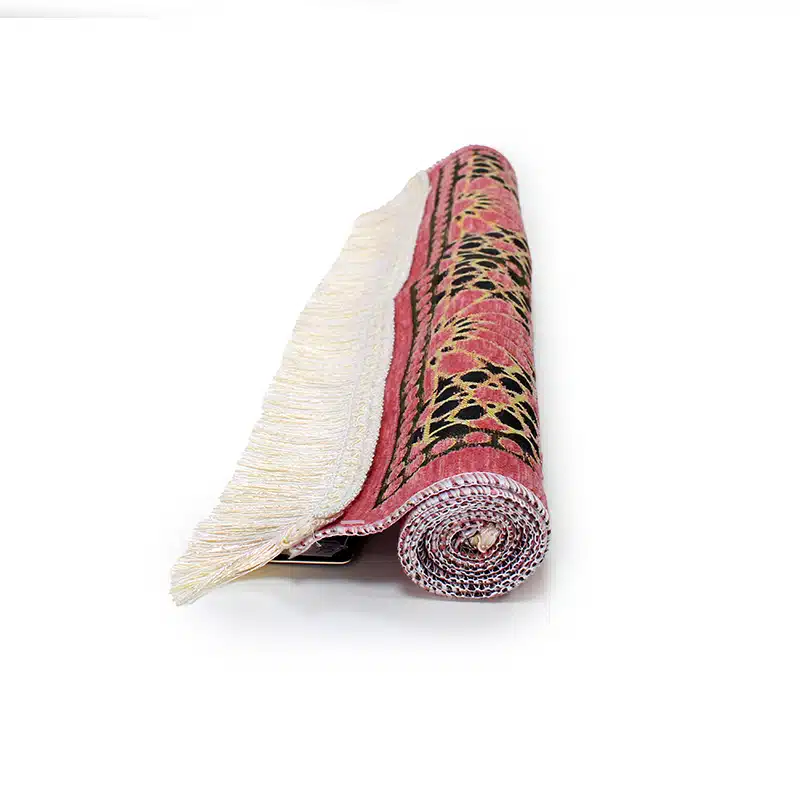 Detailed Pink Light Weight Prayer Mat for Kids