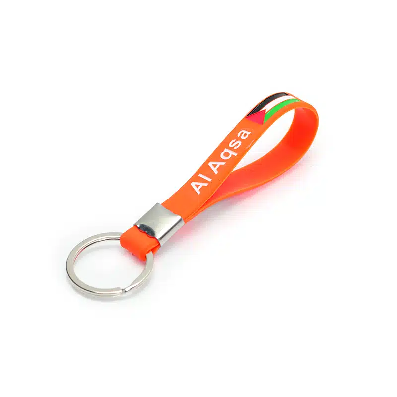 Red Palestine Keyring