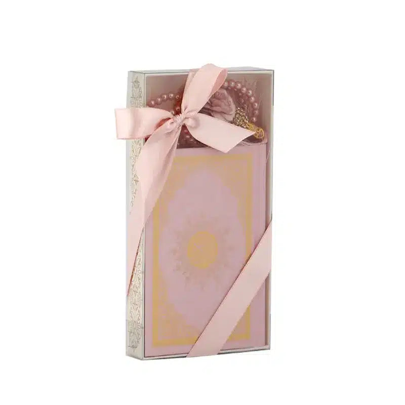 Baby Pink Large Premium Quran Gift Set
