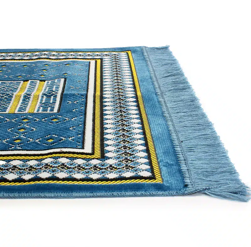 Kids SP 90 Light Blue Kaaba Prayer Mat