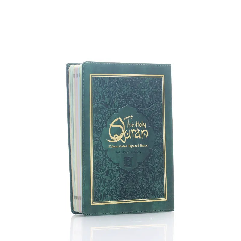 Green Flexi Colour Coded Tajweed Holy Quran