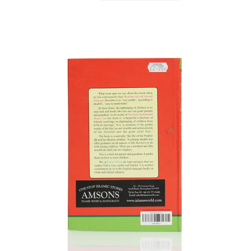 The Prophets Saying On Rearing Children