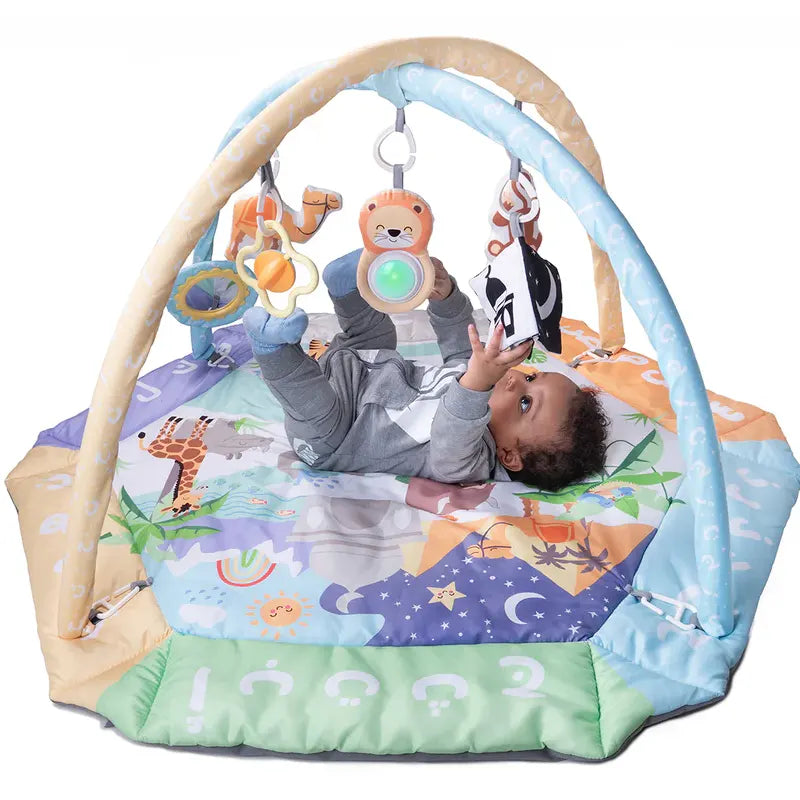 Arabic Alphabet 5-in-1 Activity Gym & Playmat