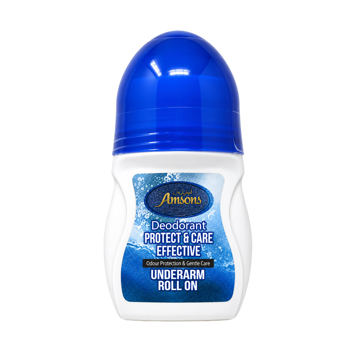 Protect & Care Blue Roll On Deodorant 50ml