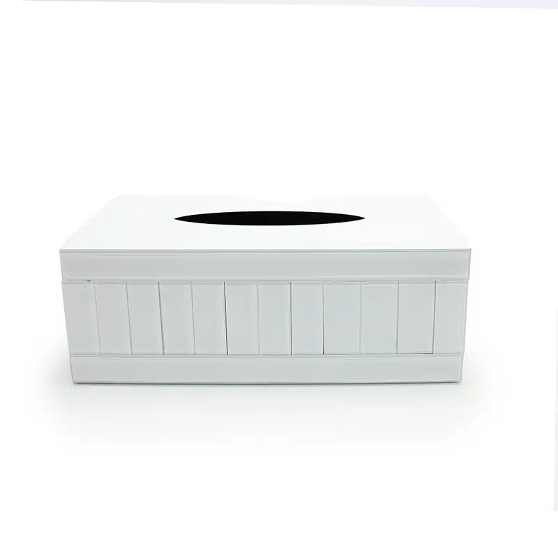 White Tissue Box