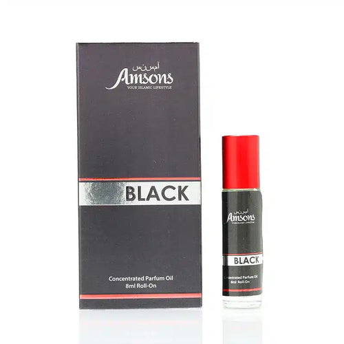Men's Black Roll-on Attar 8ml